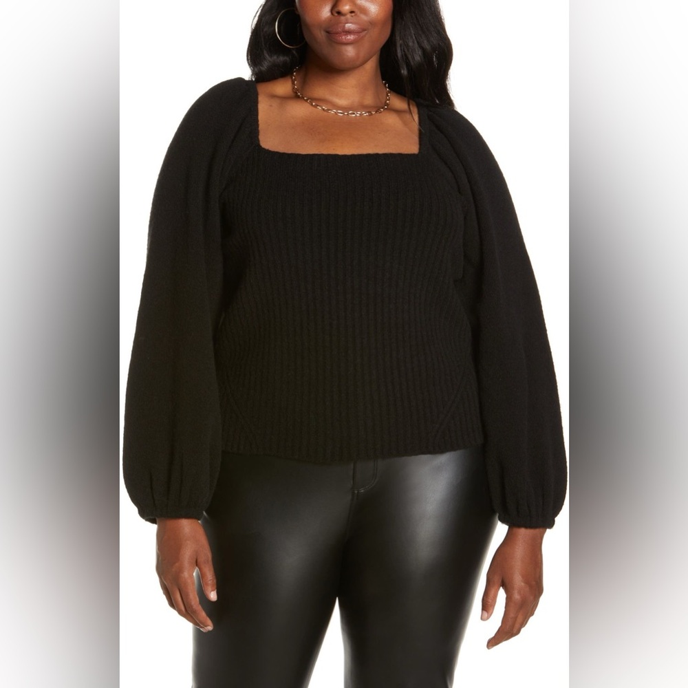 Halogen Chic Black  Sweater